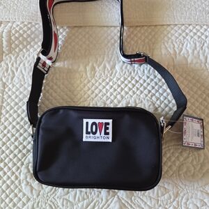 Brighton Love Black Crossbody Bag